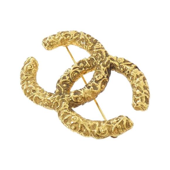 CHANEL Gold Brooch - Picture 1 of 3